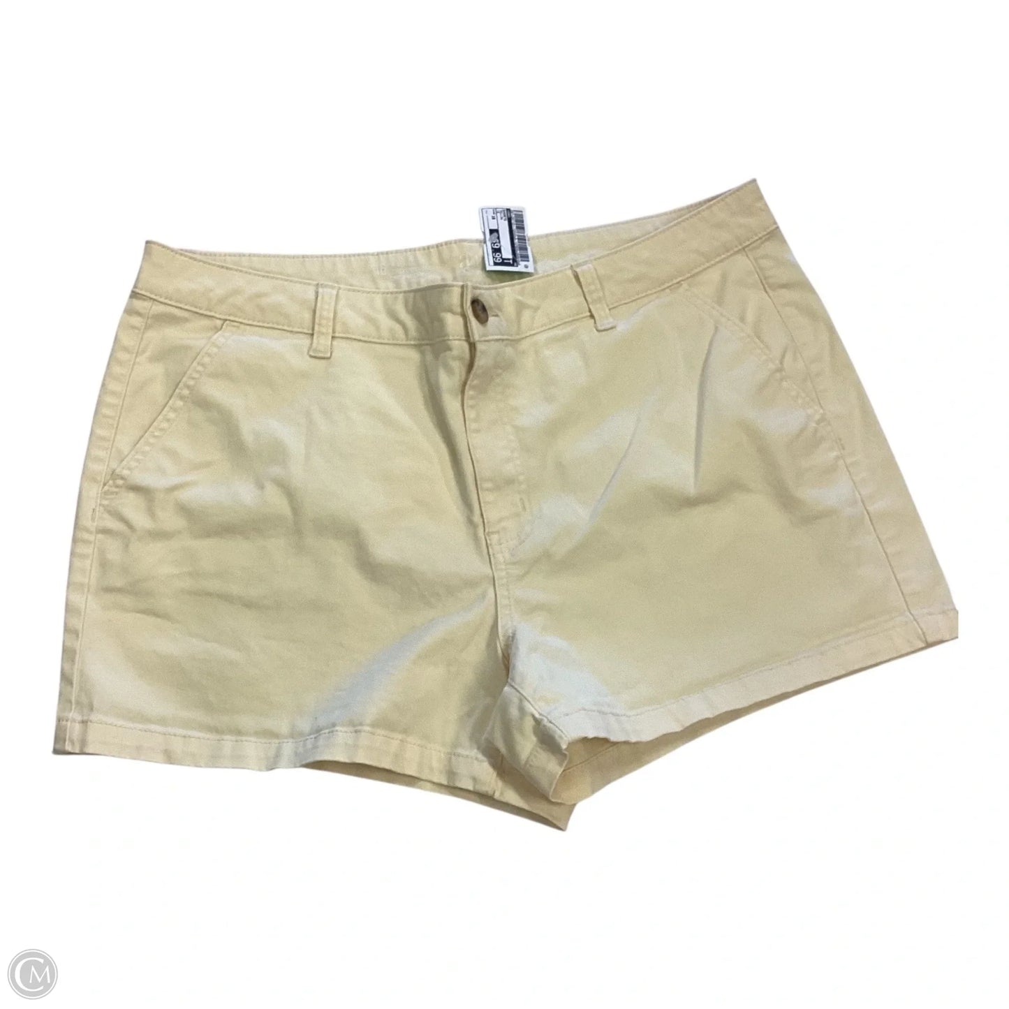 Shorts By Ana In Yellow, Size: 16