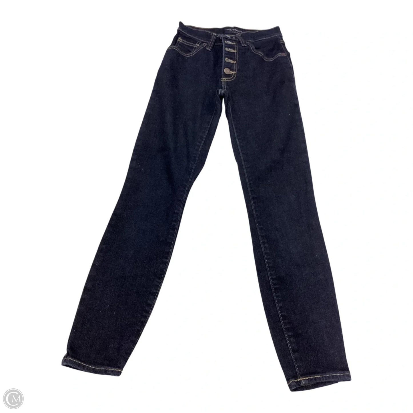 Jeans Skinny By Lucky Brand In Blue Denim, Size: 0