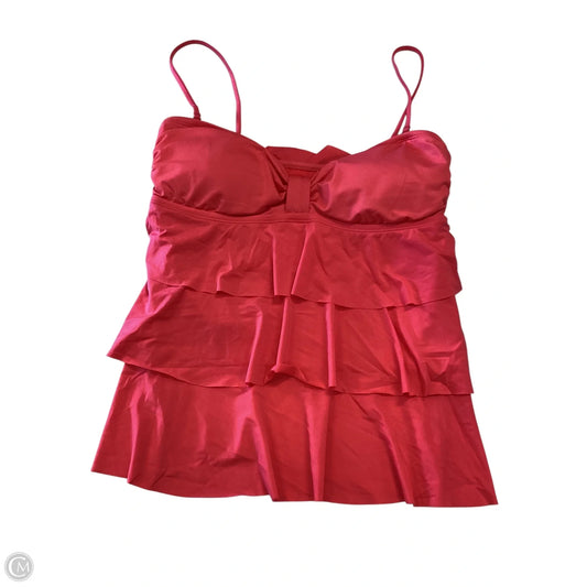 Swimsuit Top By Kenneth Cole Reaction In Pink, Size: M