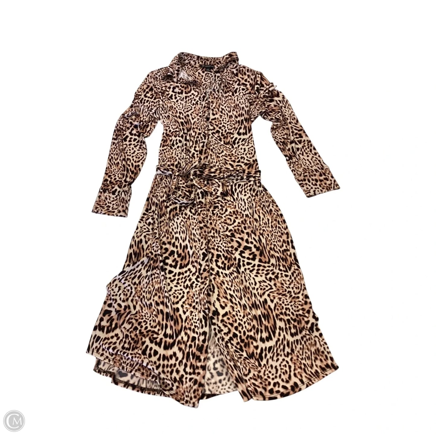 Dress Casual Midi By Inc In Animal Print, Size: M
