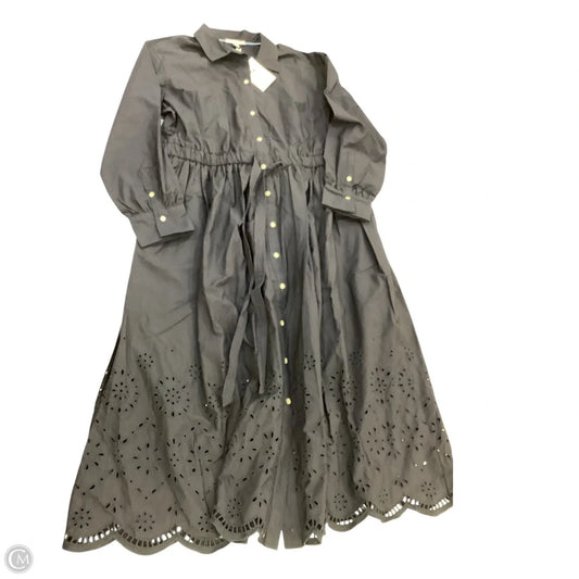 Dress Casual Maxi By Free Assembly In Navy, Size: Xxl