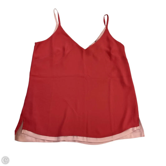 Top Sleeveless By White House Black Market In Pink & Red, Size: S