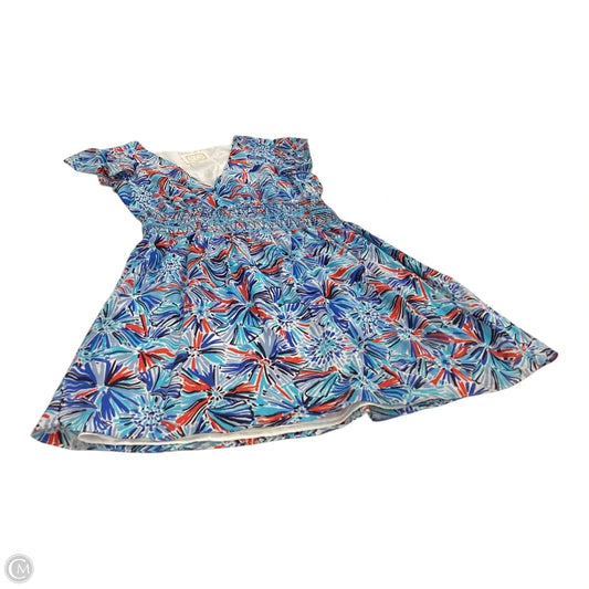 Dress Casual Short By Sail To Sable In Blue & Red & White, Size: S