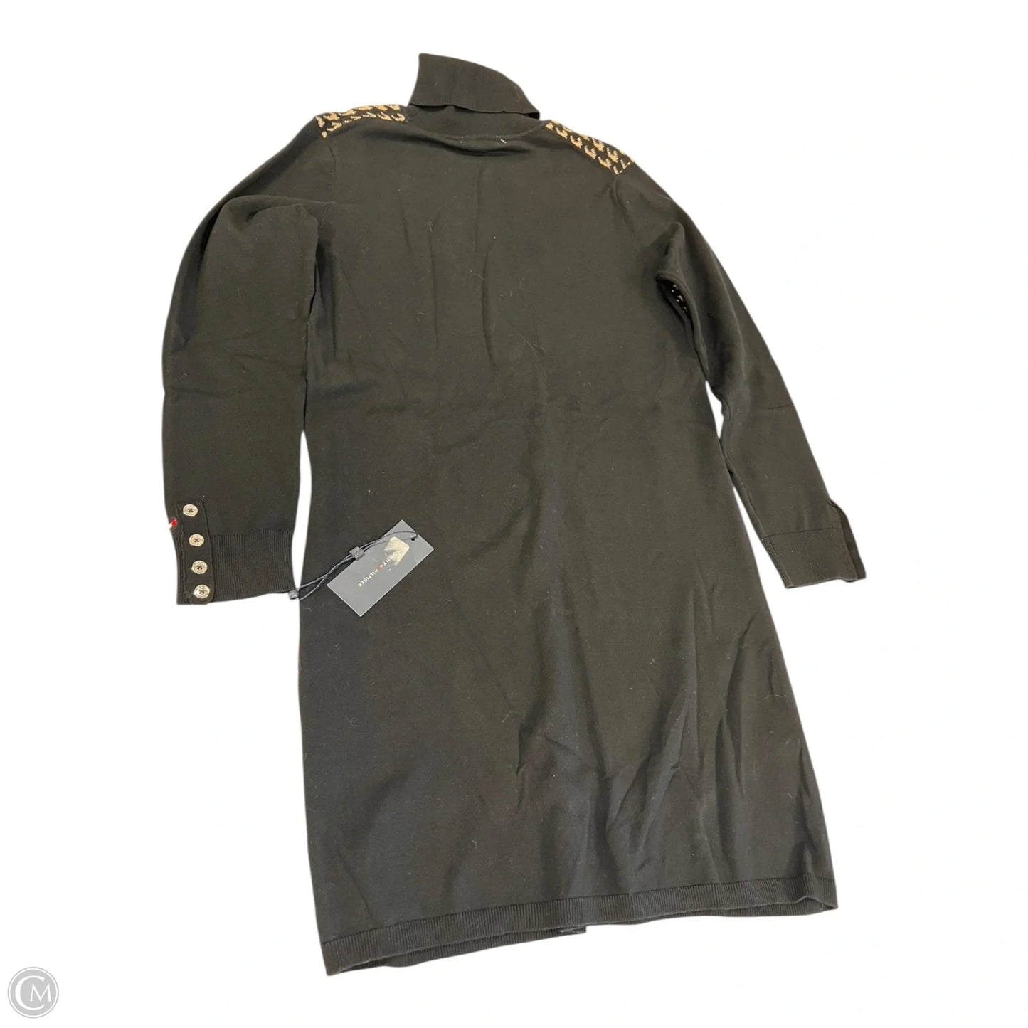 Dress Casual Short By Tommy Hilfiger In Black & White, Size: L