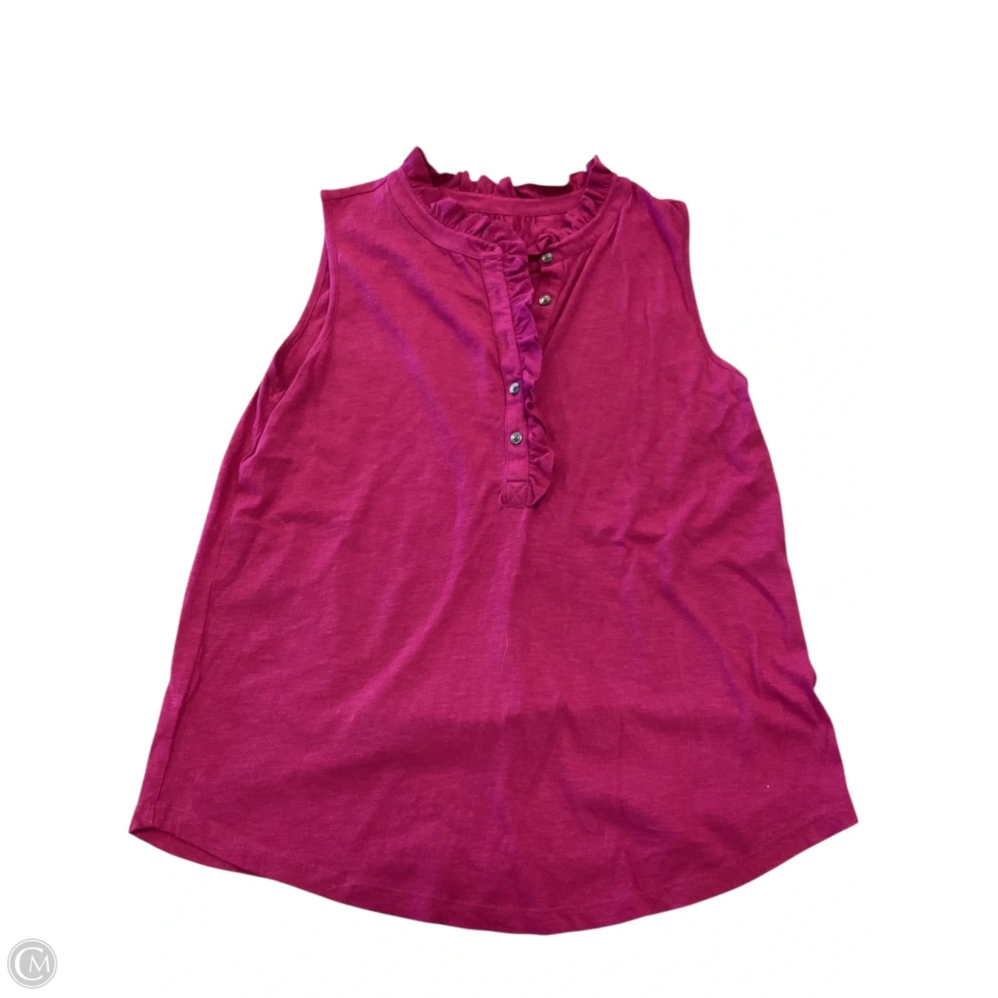 Top Sleeveless By Loft In Pink, Size: Xs