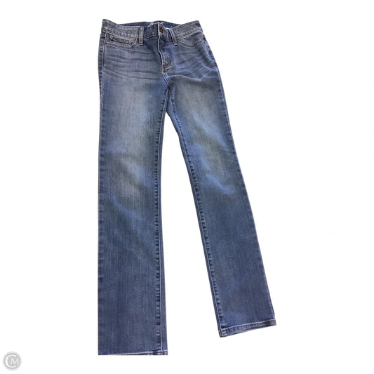 Jeans Straight By St Johns Bay In Blue Denim, Size: 2