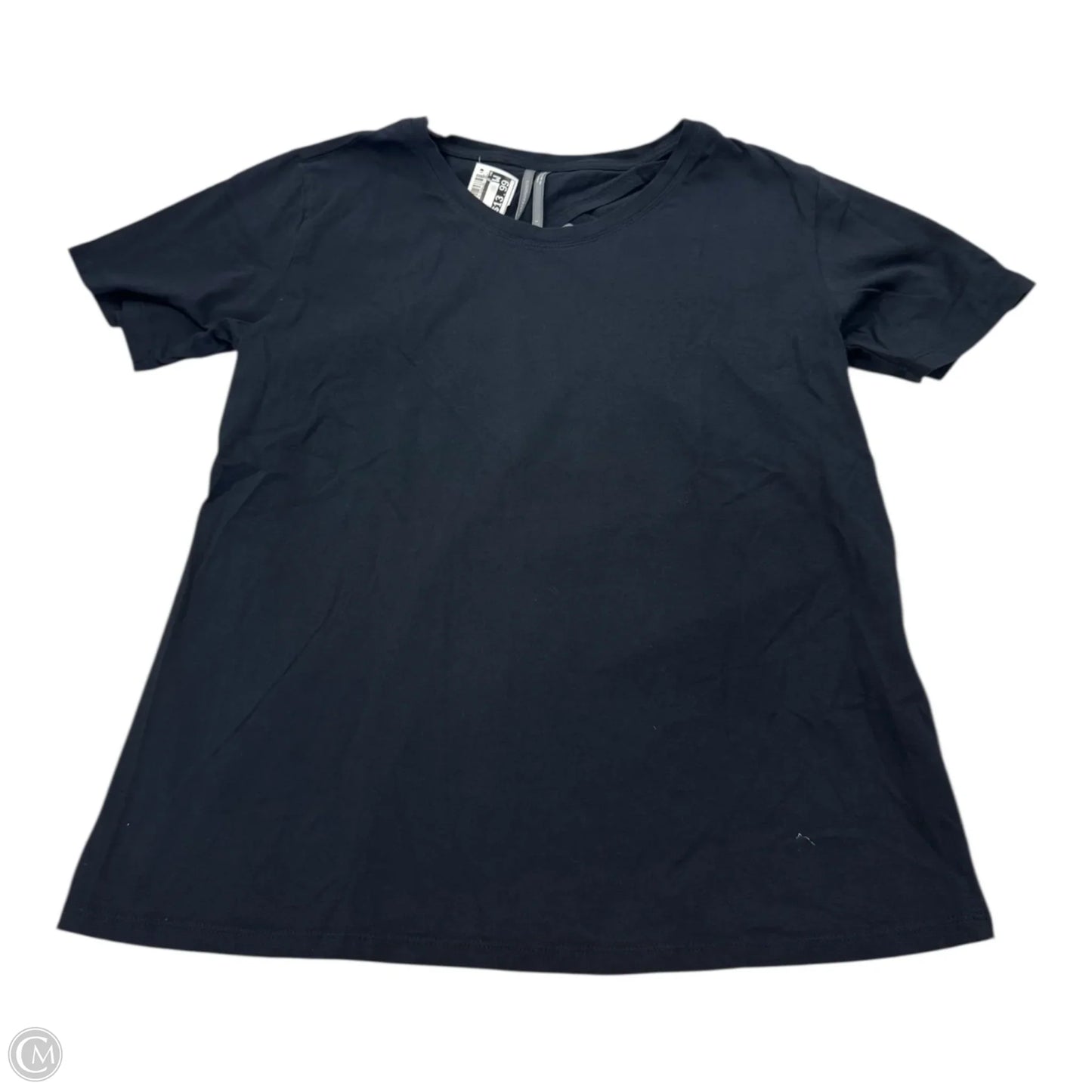 Top Short Sleeve Basic By Anthropologie In Black, Size: S