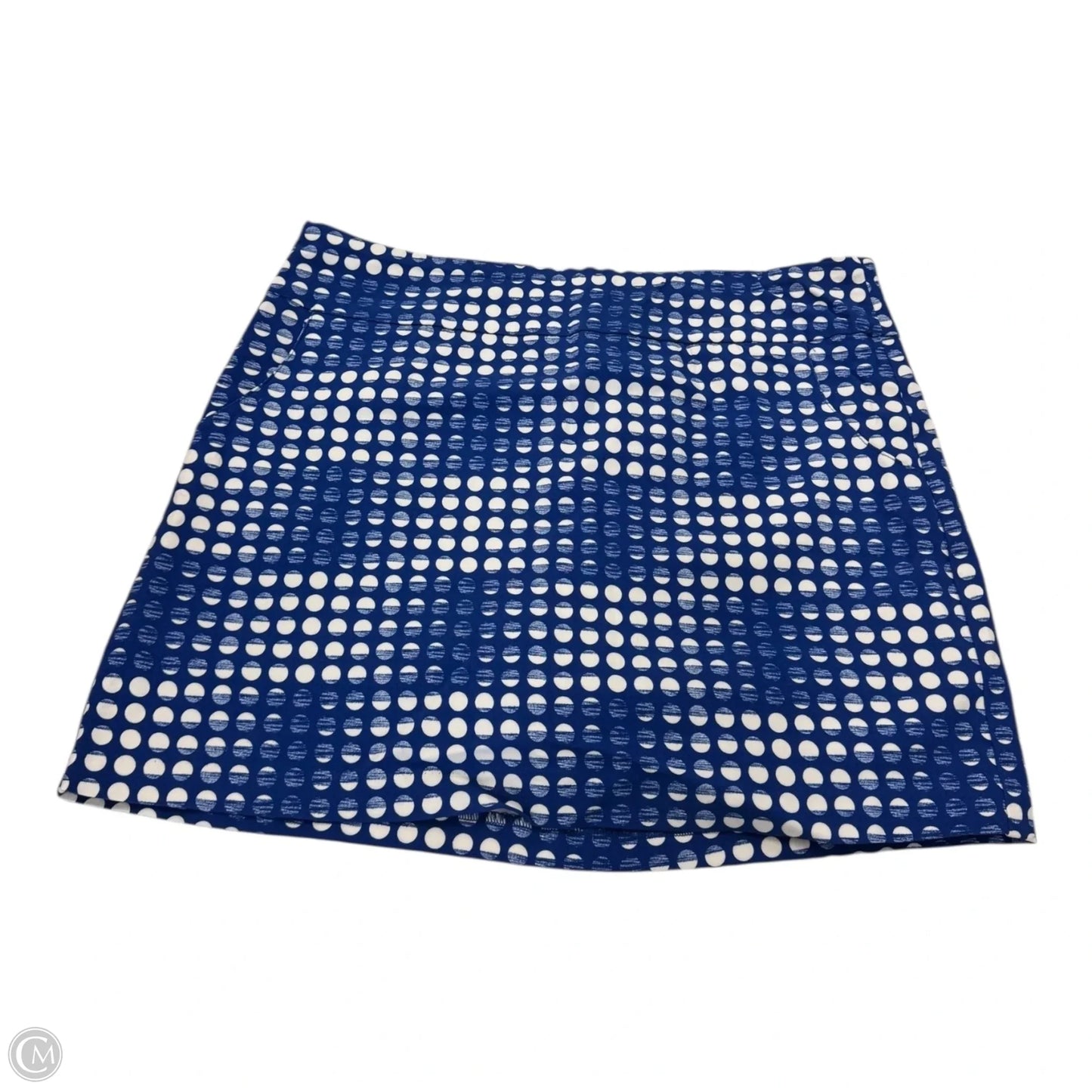 Skort By Zac And Rachel In Blue & White, Size: 12