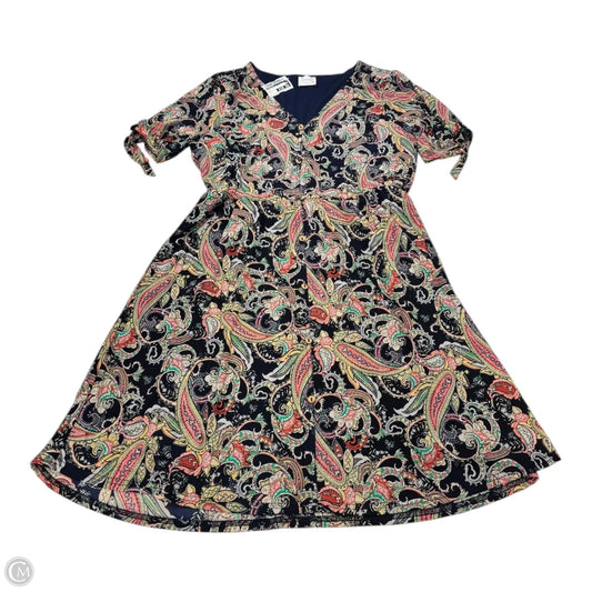 Dress Casual Short By Siren Lily In Multi-colored, Size: L