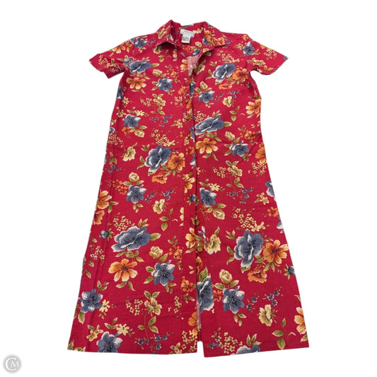 Dress Casual Short By Talbots In Floral Print, Size: 4