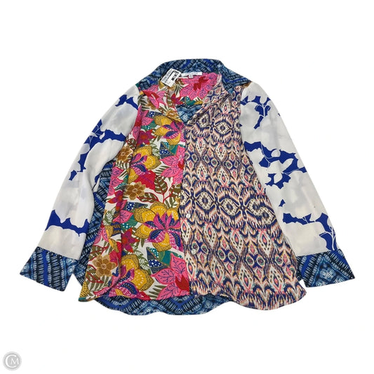 Top Long Sleeve By Rose And Olive In Multi-colored, Size: Xs