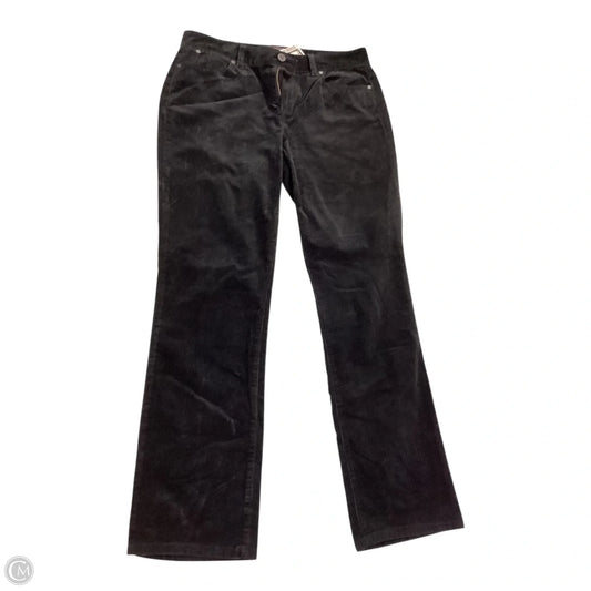 Pants Corduroy By Talbots In Black, Size: 10p