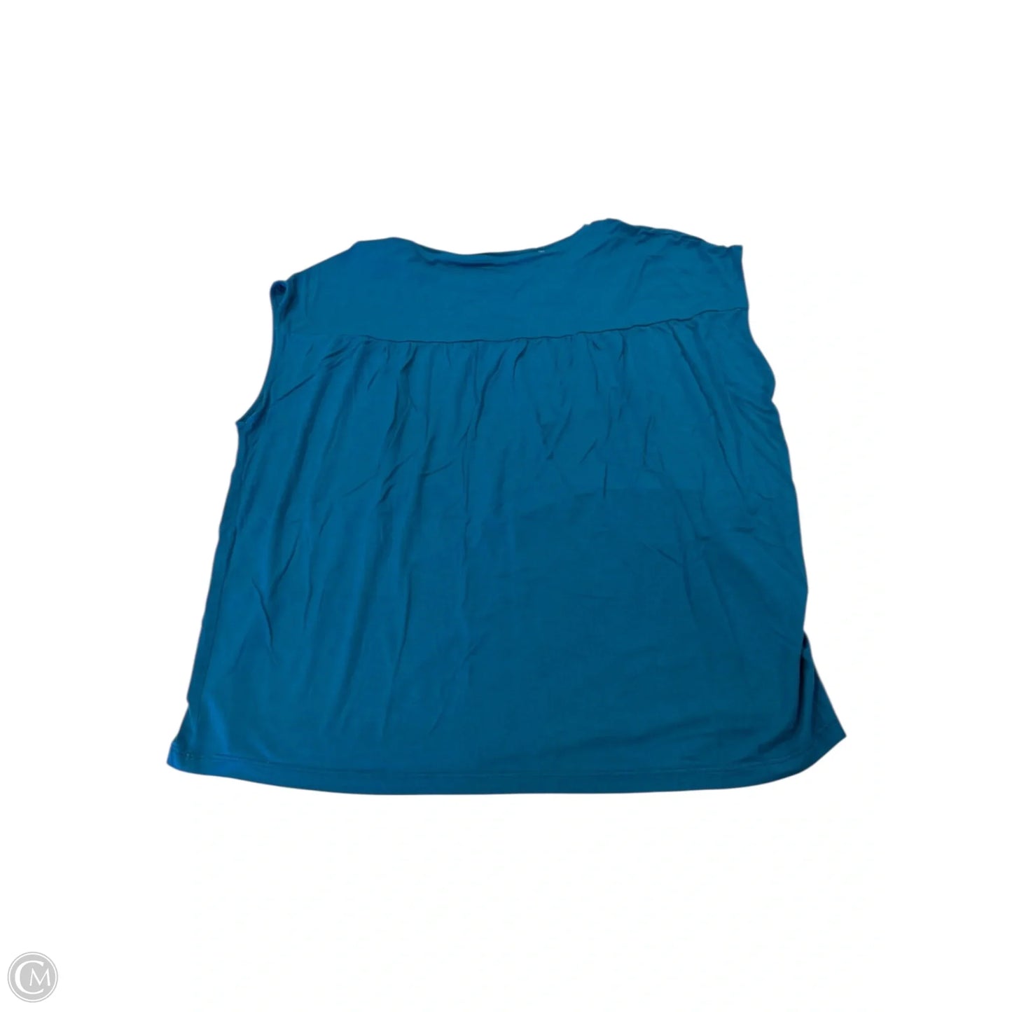 Top Sleeveless Basic By Clothes Mentor In Blue, Size: M