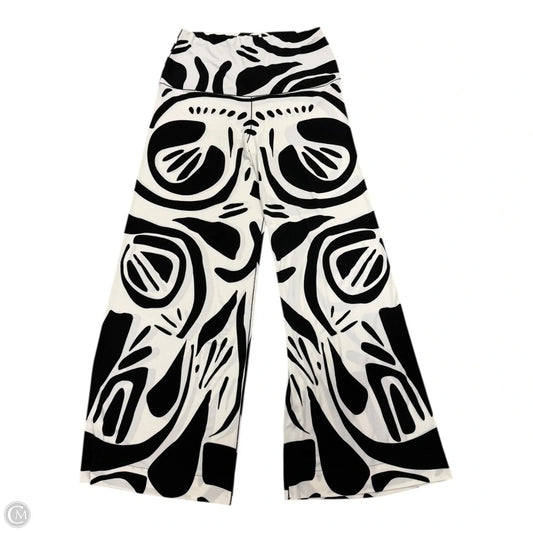 Pants Wide Leg By Clothes Mentor In Black & White, Size: L