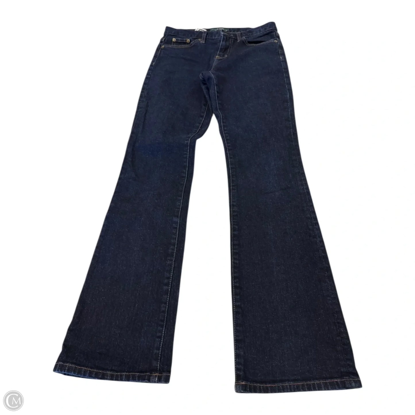 Jeans Straight By Ralph Lauren In Blue Denim, Size: 2