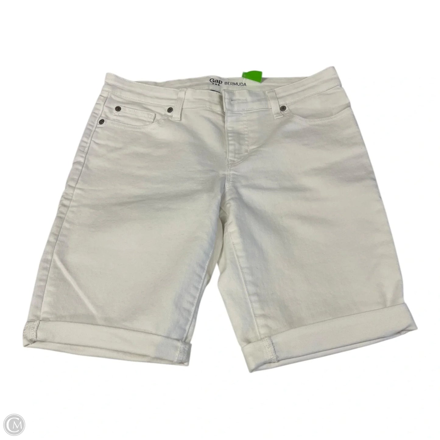 Shorts By Gap In White Denim, Size: 4
