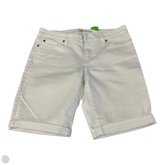 Shorts By Gap In White Denim, Size: 4