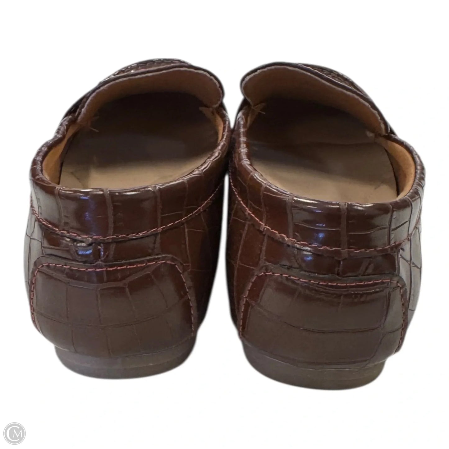 Shoes Flats By Clothes Mentor In Brown, Size: 9