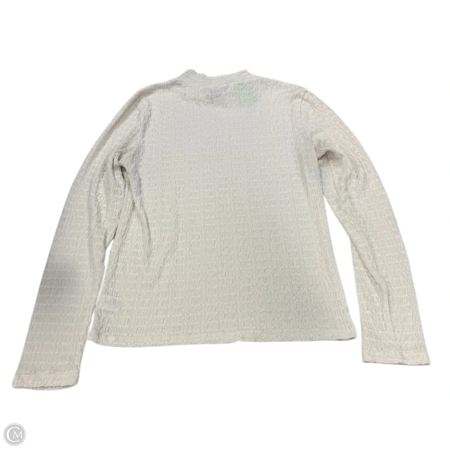 Top Long Sleeve By Sanctuary In White, Size: L