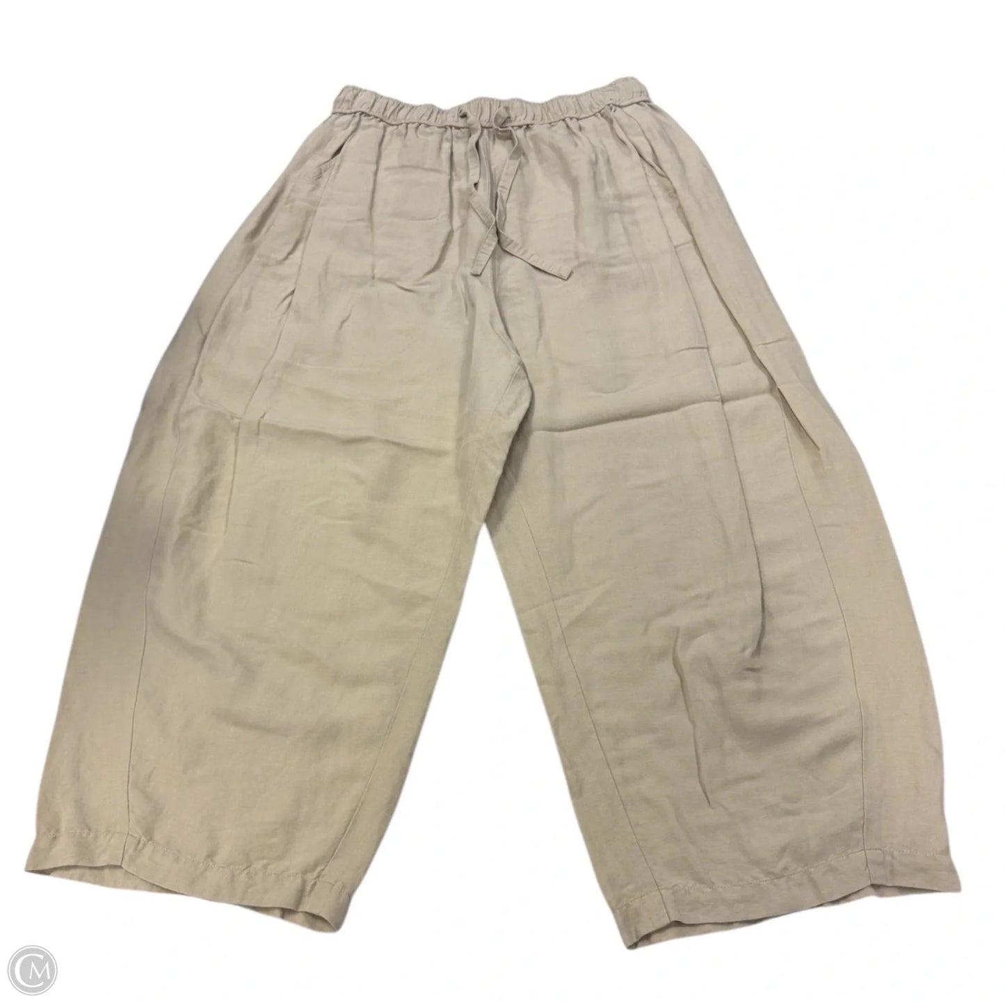Pants Linen By Clothes Mentor In Tan, Size: M