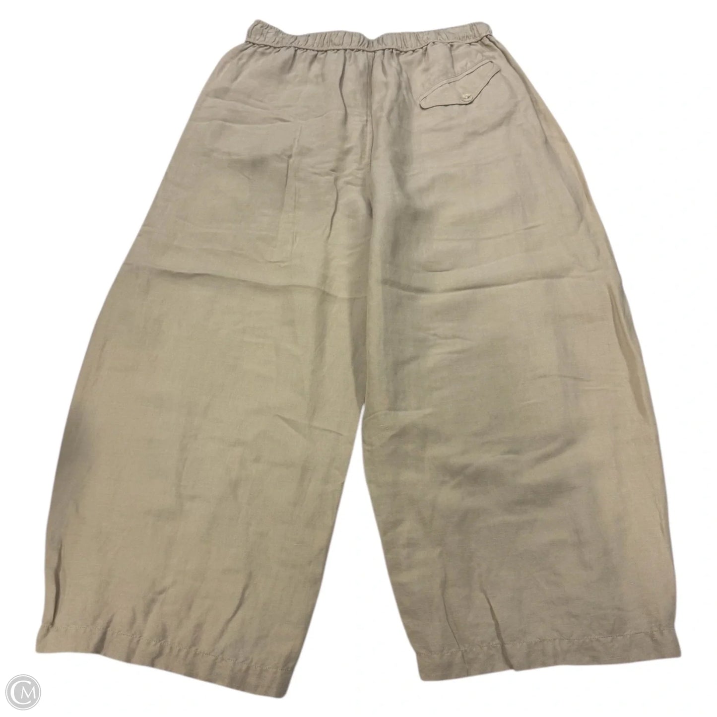 Pants Linen By Clothes Mentor In Tan, Size: M