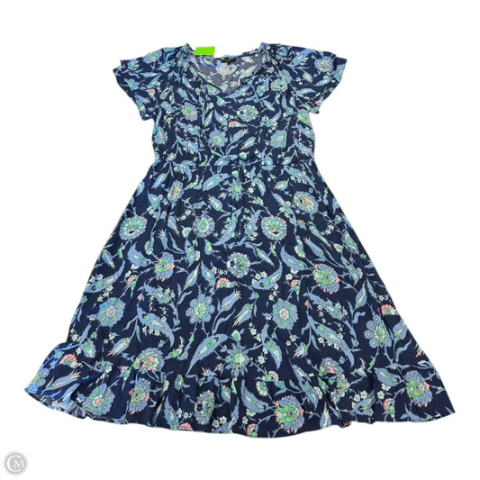 Dress Casual Short By Talbots In Blue & Green, Size: 12p