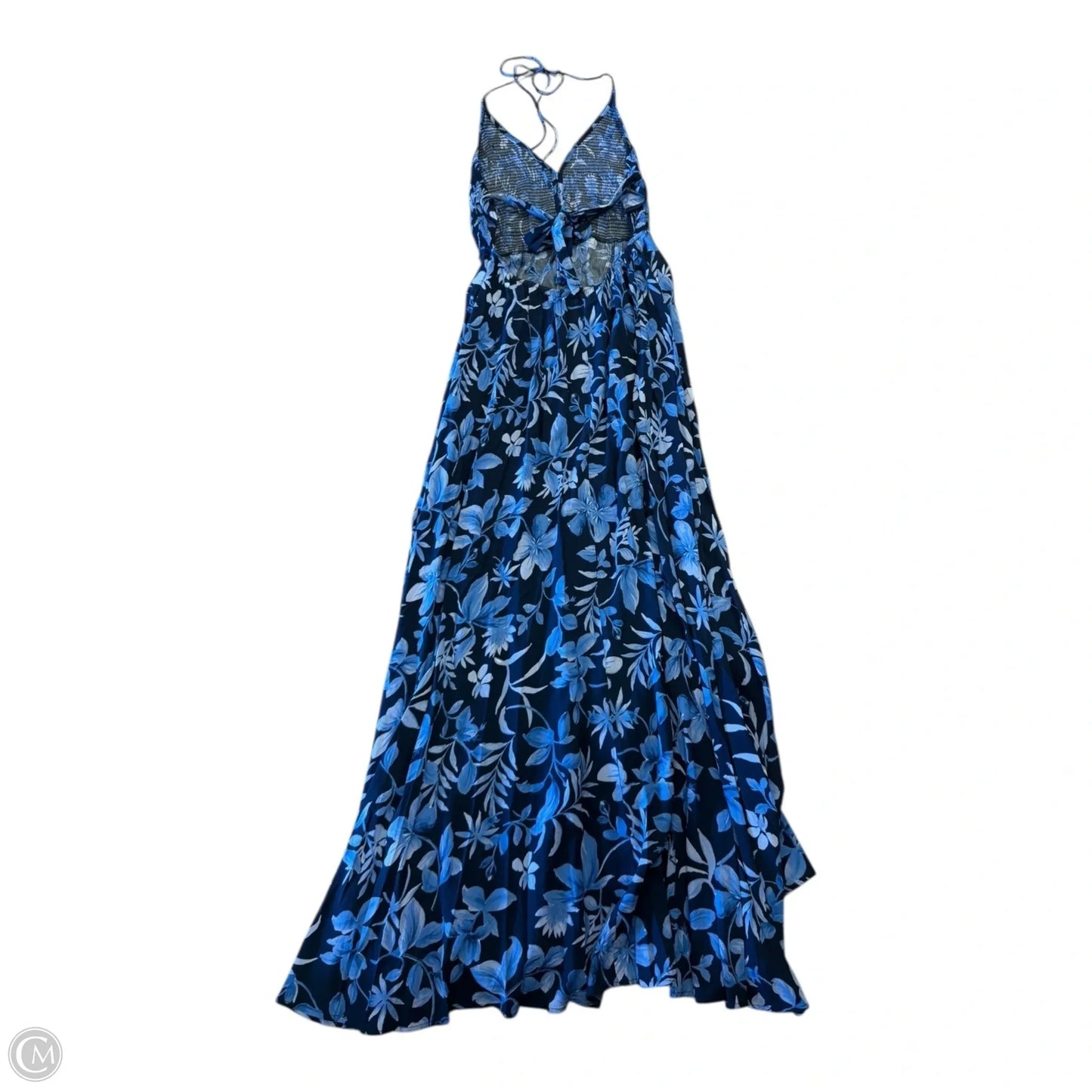 Dress Casual Maxi By Aakaa In Blue, Size: S