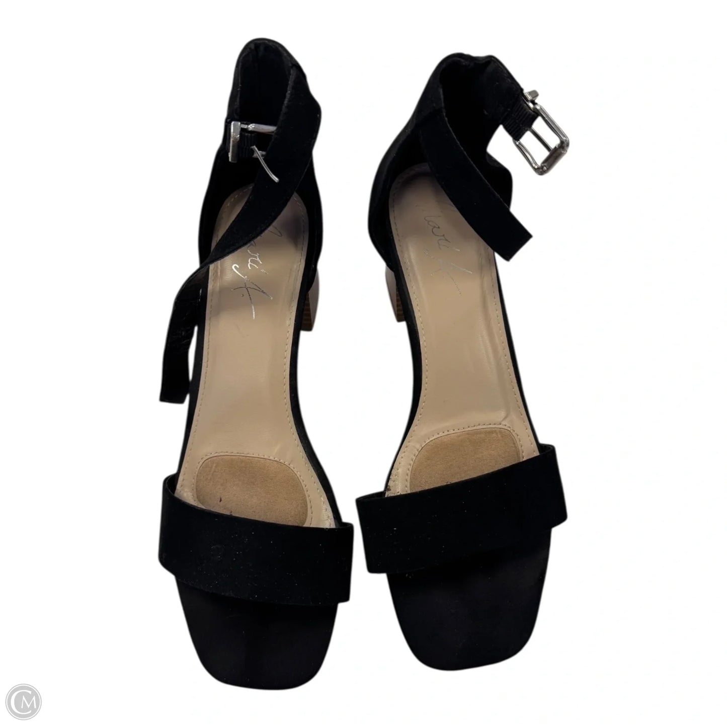 Shoes Heels Block By Clothes Mentor In Black, Size: 8.5