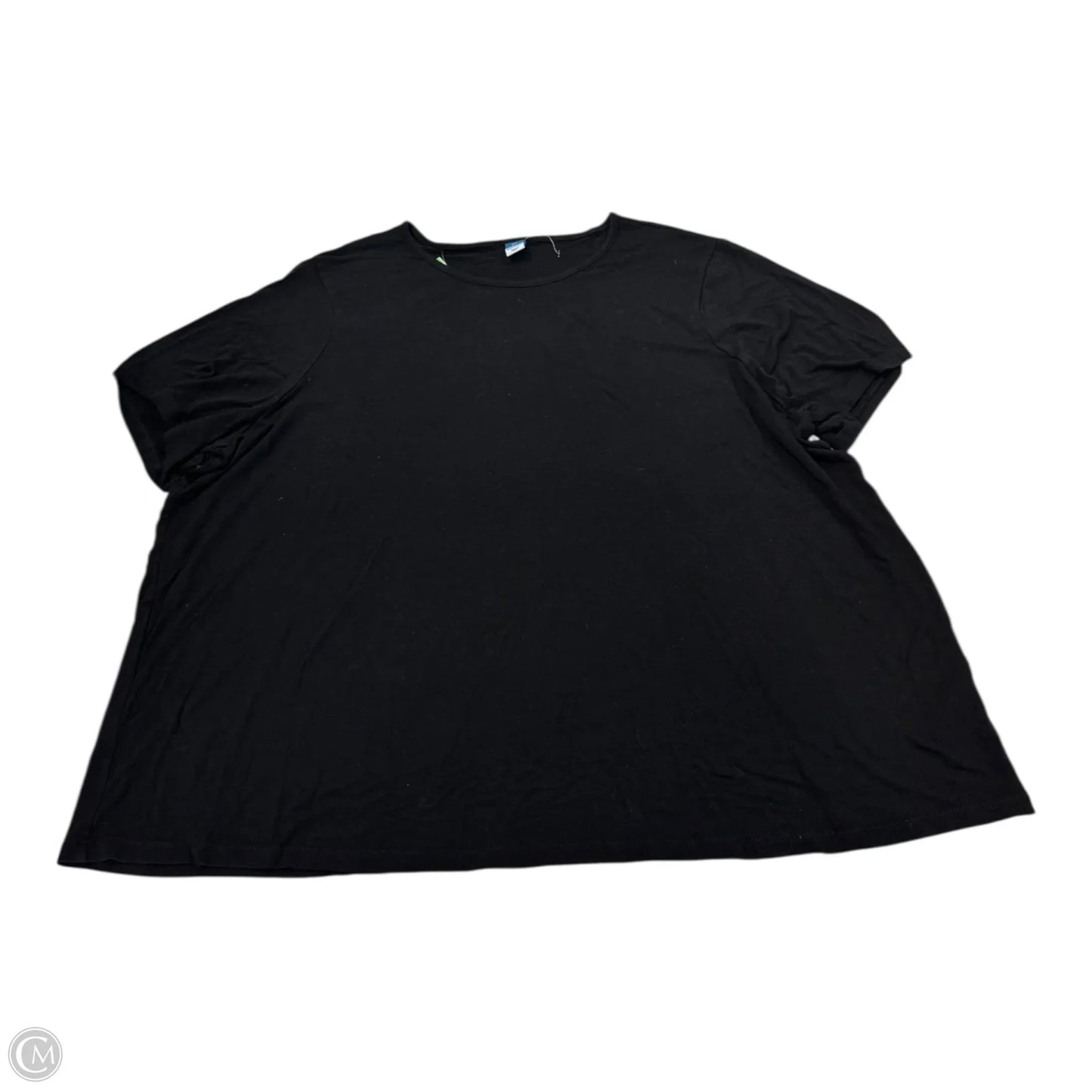 Top Short Sleeve By Old Navy In Black, Size: Xxl