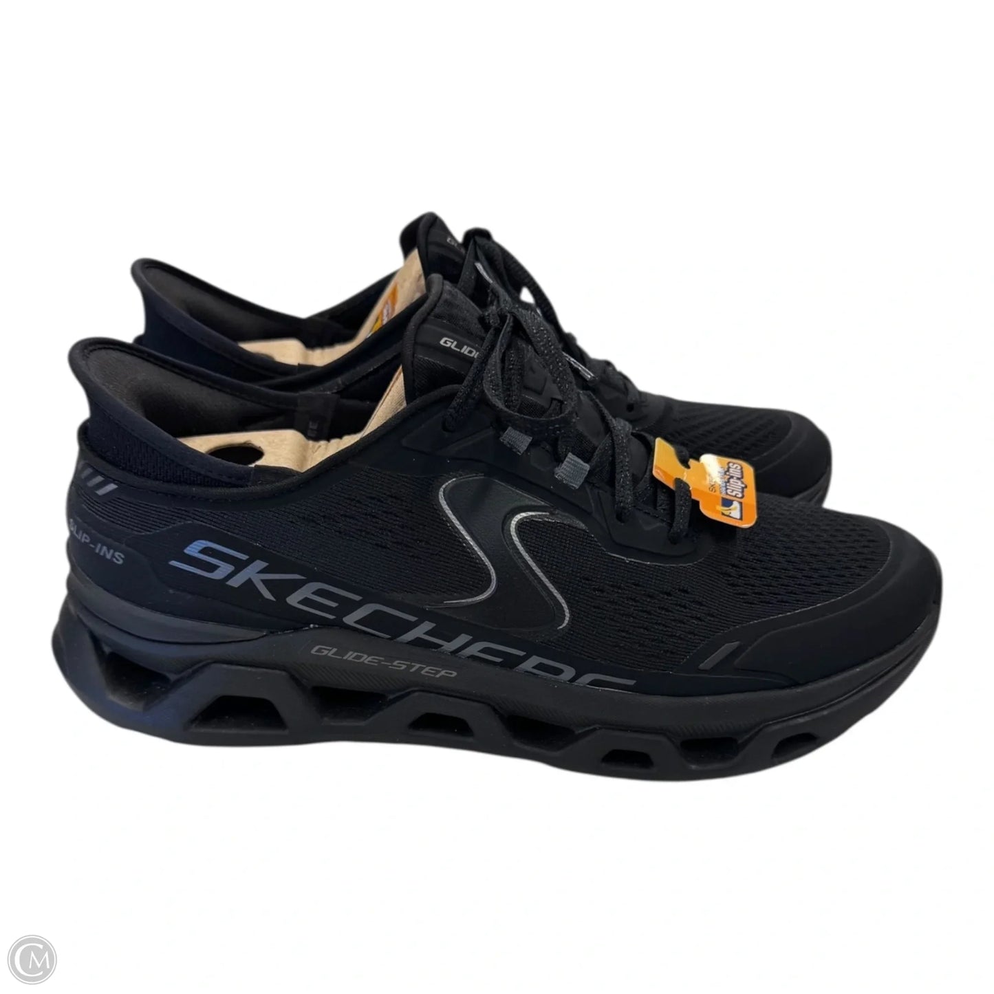 Shoes Athletic By Skechers In Black, Size: 10
