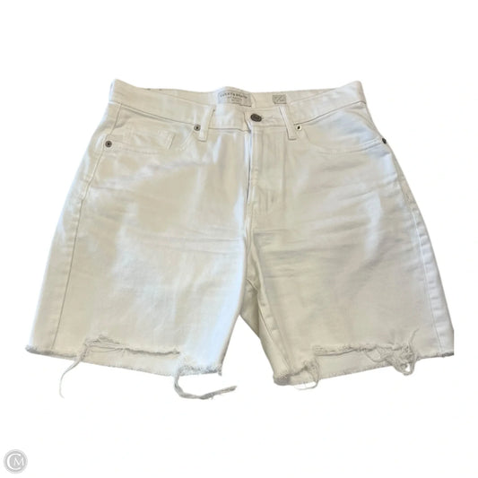 Shorts By Lucky Brand In White Denim, Size: 6