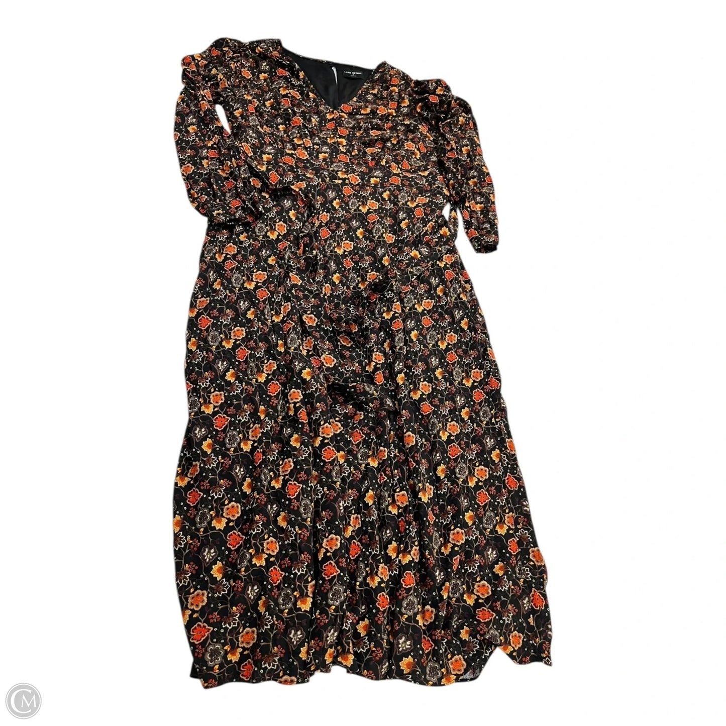 Dress Casual Maxi By Lane Bryant In Floral Print, Size: 16