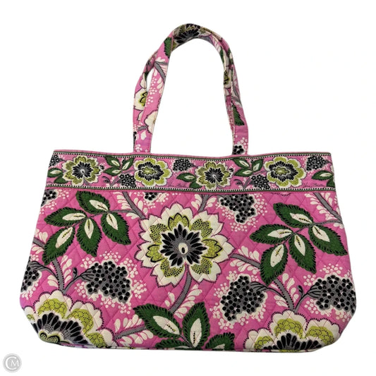 Handbag By Vera Bradley, Size: Large