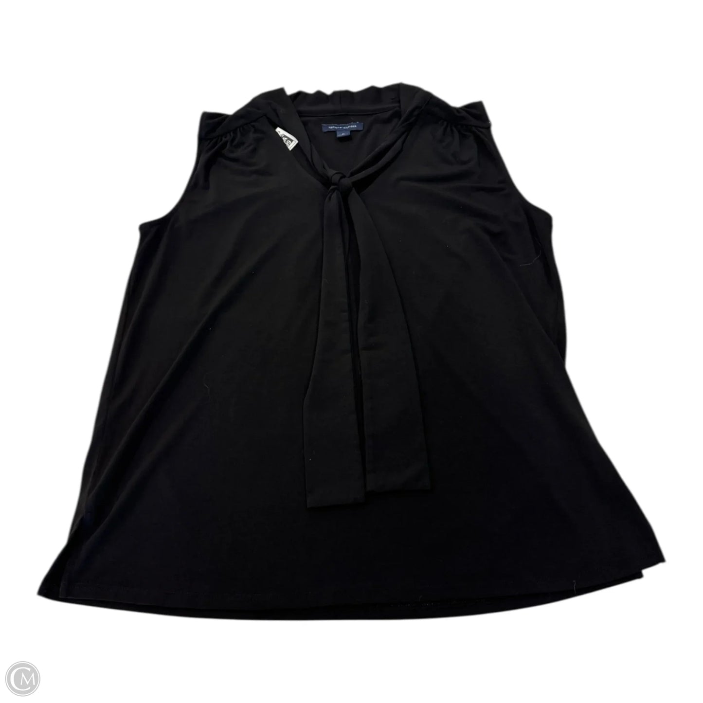 Top Sleeveless By Tommy Hilfiger In Black, Size: M