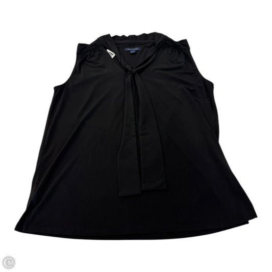 Top Sleeveless By Tommy Hilfiger In Black, Size: M