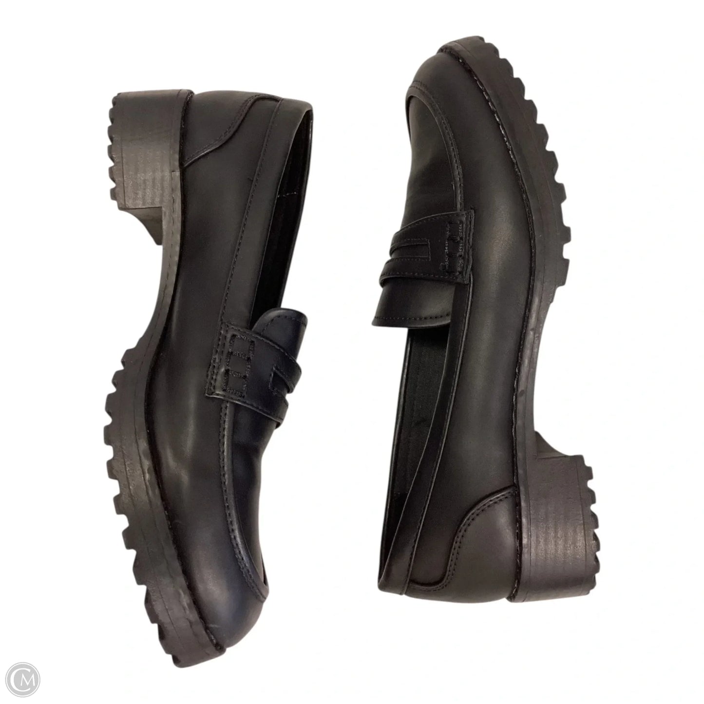 Shoes Heels Block By Time And Tru In Black, Size: 9