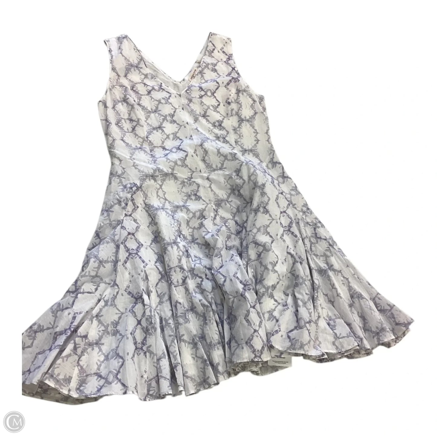 Dress Casual Short By Rebecca Taylor In Purple & White, Size: 6