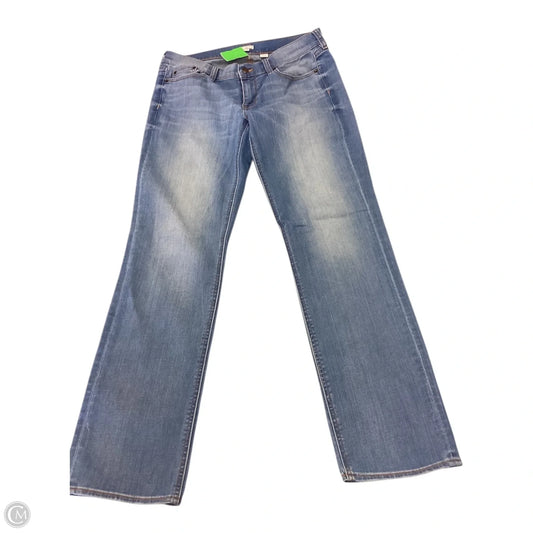 Jeans Straight By J. Crew In Blue Denim, Size: 8