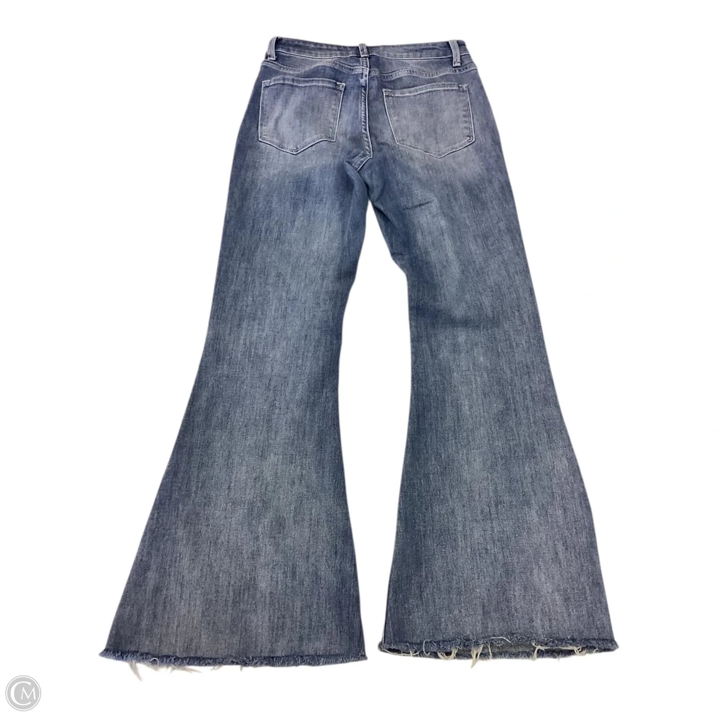 Jeans Flared By Vervet In Blue Denim, Size: 6