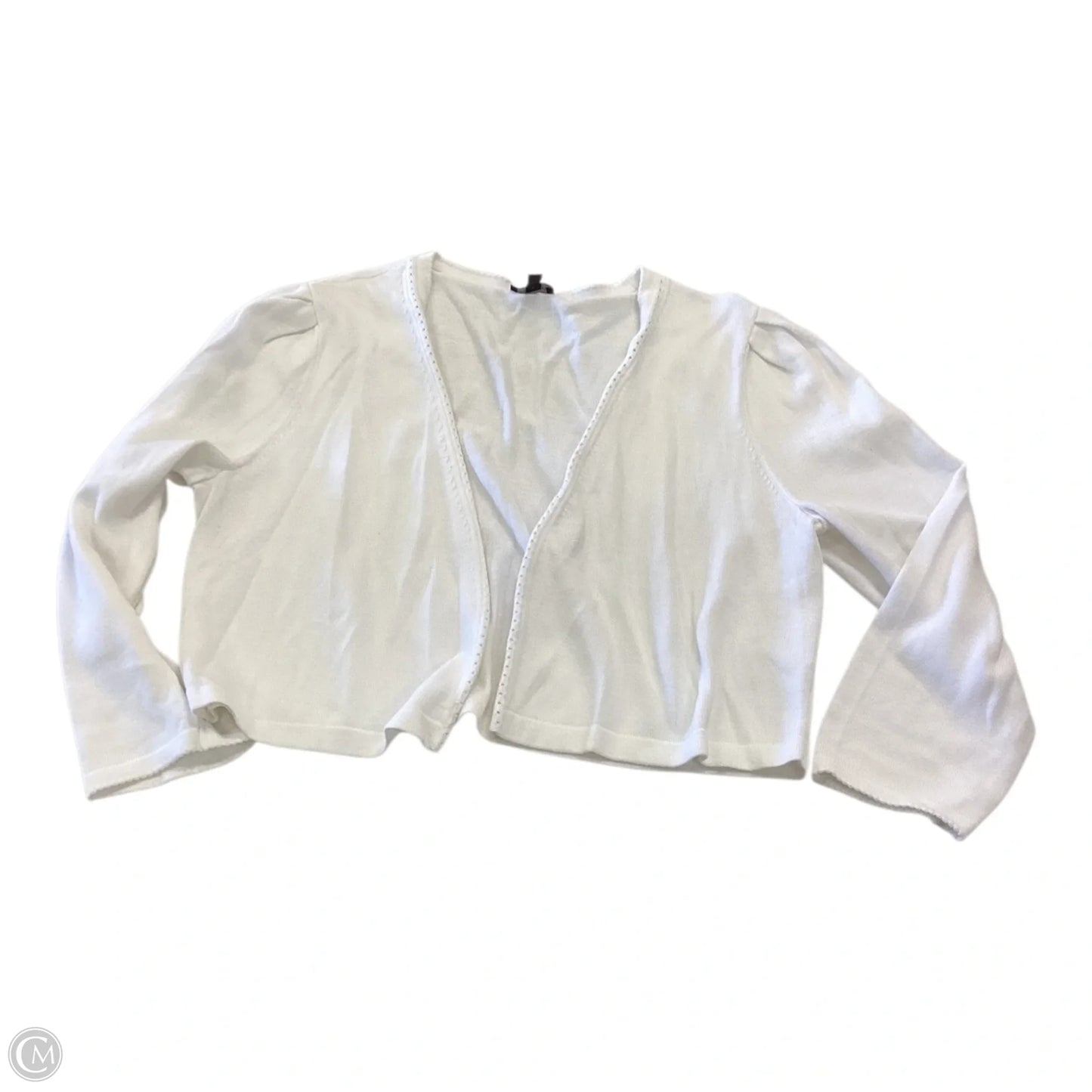 Cardigan By Talbots In White, Size: M