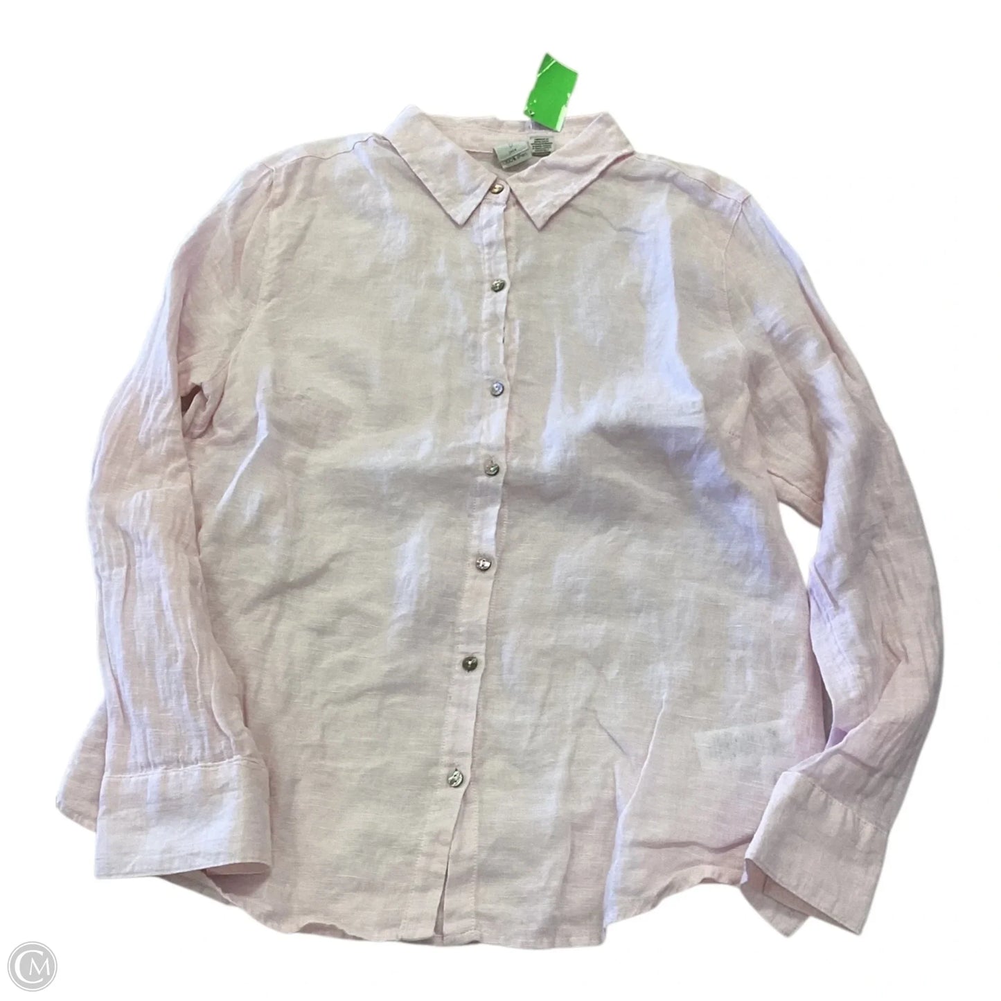 Top Long Sleeve By Joie In Pink, Size: M