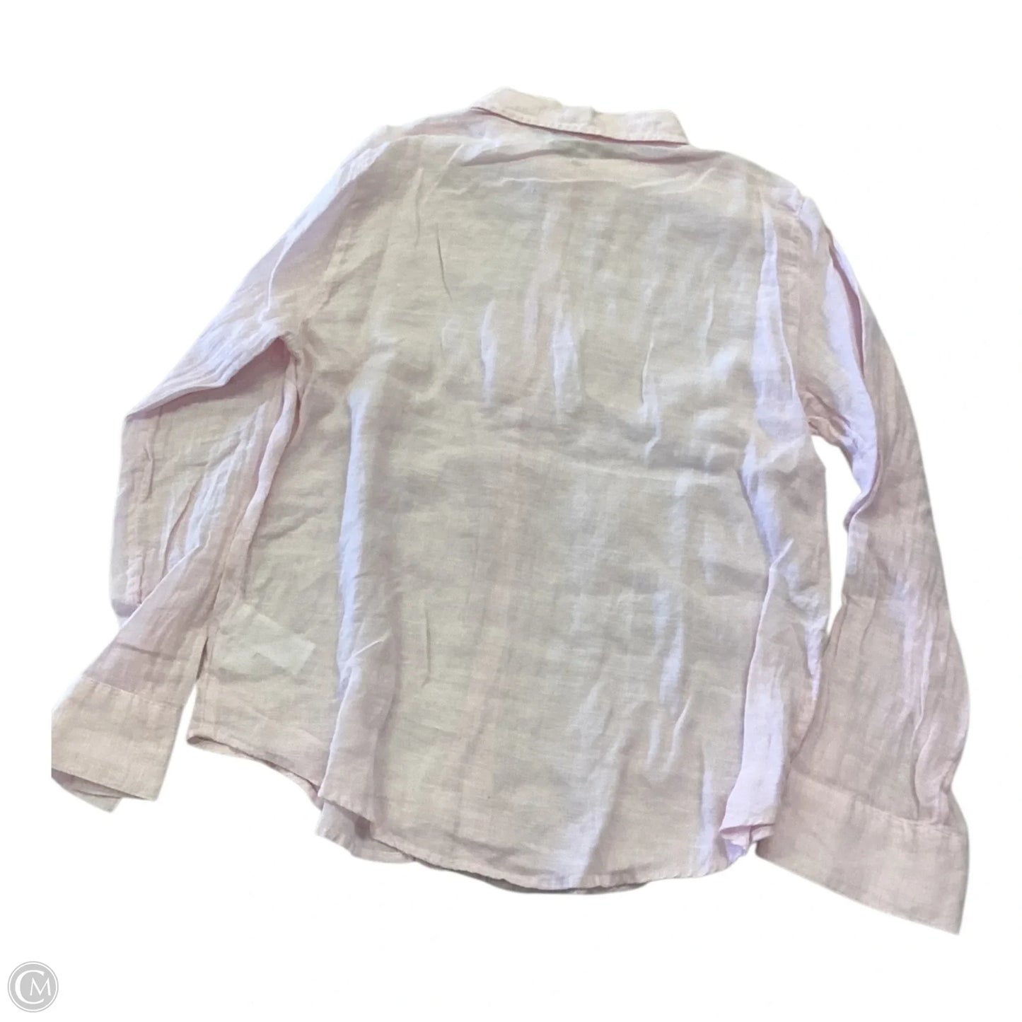 Top Long Sleeve By Joie In Pink, Size: M