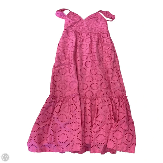 Dress Casual Maxi By Vineyard Vines In Pink, Size: M