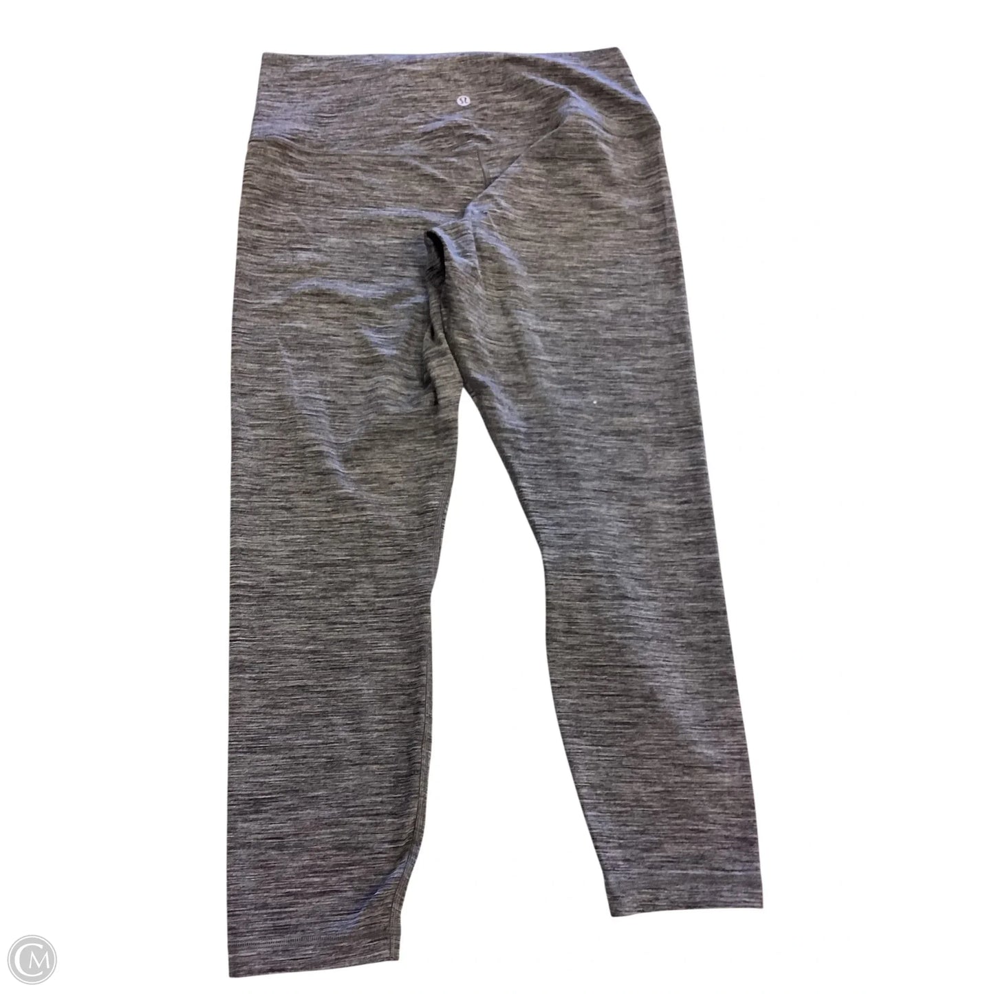 Athletic Capris By Lululemon In Grey, Size: 14