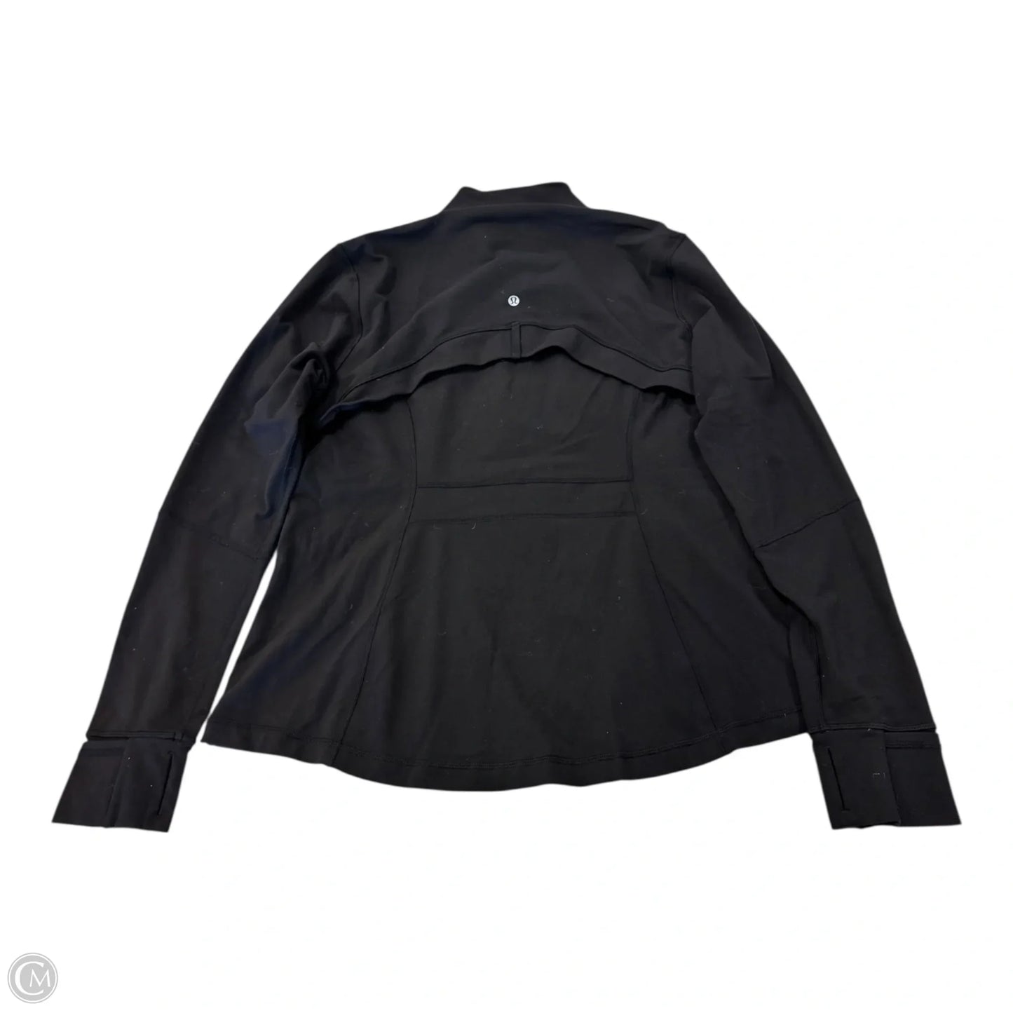 Athletic Jacket By Lululemon In Black, Size: 18