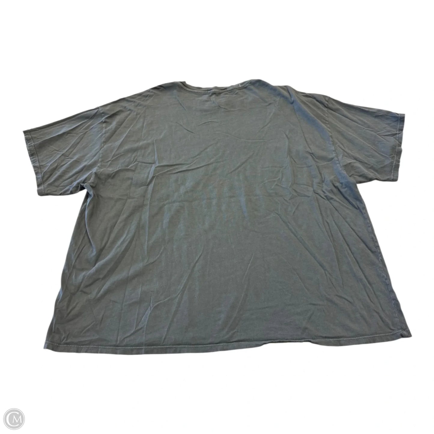 Top Short Sleeve Basic By Daydreamer In Grey, Size: Xl
