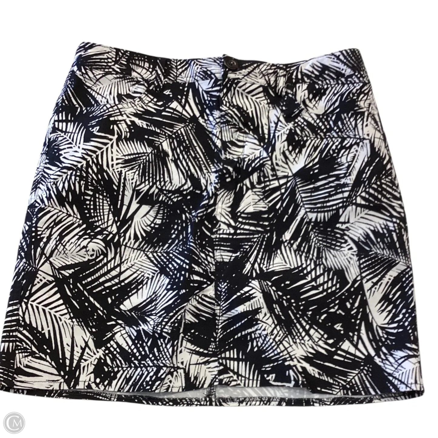 Skort By Mario Serrani In Black & White, Size: S