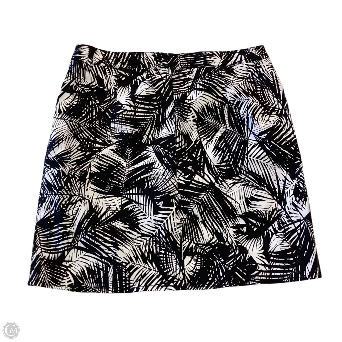 Skort By Mario Serrani In Black & White, Size: S