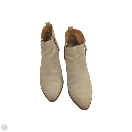 Boots Ankle Heels By Dolce Vita In Tan, Size: 8.5