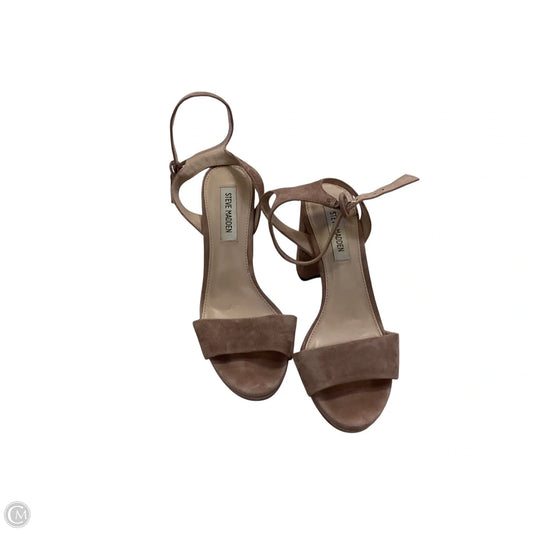 Shoes Heels Block By Steve Madden In Mauve, Size: 7.5